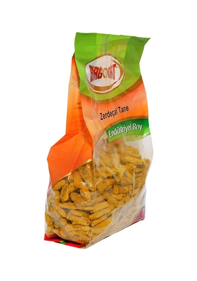 Akdenizpos Co01 Zerdeçal Kökü Doğal Tane 1000 Gr Paket Yeni