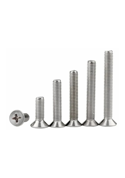 M5x12mm Yhb Vida Dın965 Yıldız Havşa Başlı Vida 10 Adet Diğer
