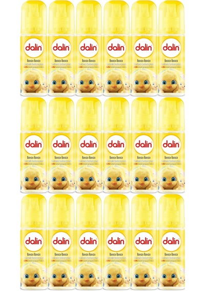 Dalin Bebek Kolonyası 150ml Klasik Bıcı Bıcı Kokusu 18 Li Set