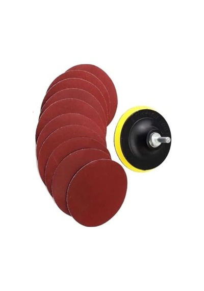 20 Adet Cırt Taban Zımpara Takımı, 115mm