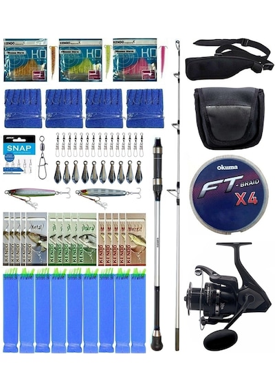 Yek Outdoor Hazır Tekne Oltası Seti Shimano Kamış Alivio Boat 1,50m 200g 1+1pc&okuma Wave Power Wp-6000a1 Olta Makinesi