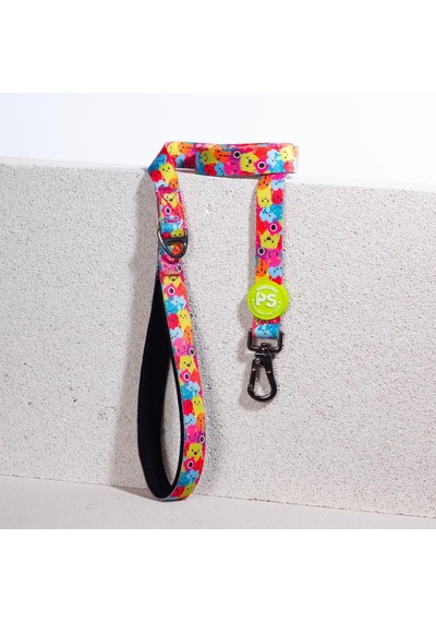 Pawstar Monsters Leash Kedi Köpek Sevk & Gezdirme Kayışı Köpek Uzatma Tasması Çok Renkli