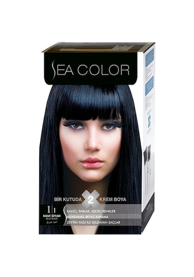 Sea Color Set Boya 1.1 Mavi Siyah