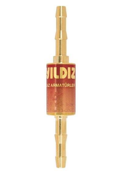 Yıldız Alev Emniyet Valfi Hortum Arası Için Yanıcı Gaz - 1018