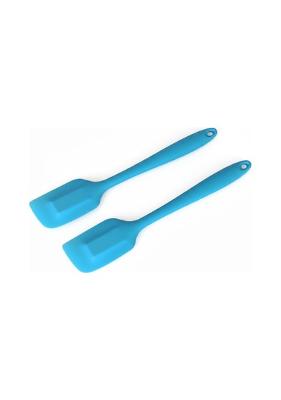 Tr Silikon Spatula Ve Sıyırıcı, Tek Parça Tasarım 2, Mavi Diğer