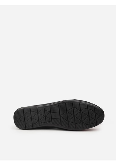 Pierre Cardin 90155 Hakiki Deri Siyah Erkek Günlük Ayakkabı Siyah