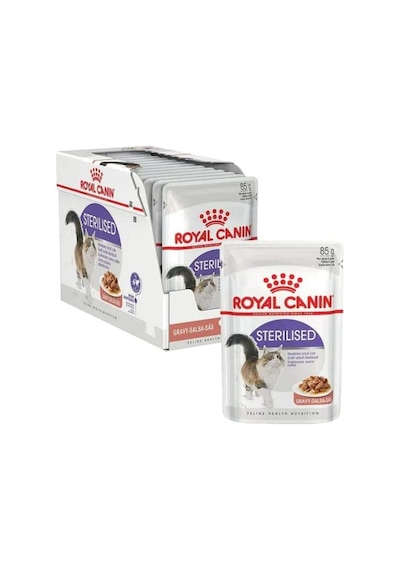 Royal Canin Gravy Kısırlaştırılmış Kedi Konservesi 12x85 Gr