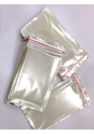 Bantlı Jelatin Torba - 32X40+5 Şeffaf Yapışkanlı Poşet 5 Kg
