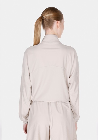 Colin's Colins Regular Fit Fermuarlı Düz Kadın Taş Sweatshirt Cl1073247 Q1.v1 Stn Taş