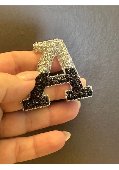 Ütü İle Yapışan A Harfi Arma 5x5 Cm