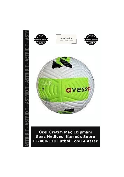Özel Üretim Maç Ekipmanı Genç Hediyesi Kampüs Sporu Ft-400-110 Futbol Topu 4 Astar Çok Renkli