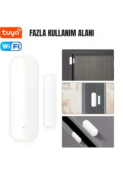Tuya Destekli Akıllı Wifi Kapı Pencere Sensörü