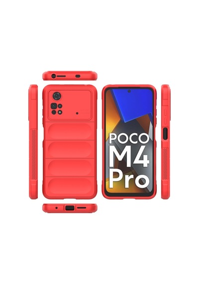 Xiaomi Poco M4 Pro 4g Kılıf Optimum Lens Çerçeveli Silikon Kapak