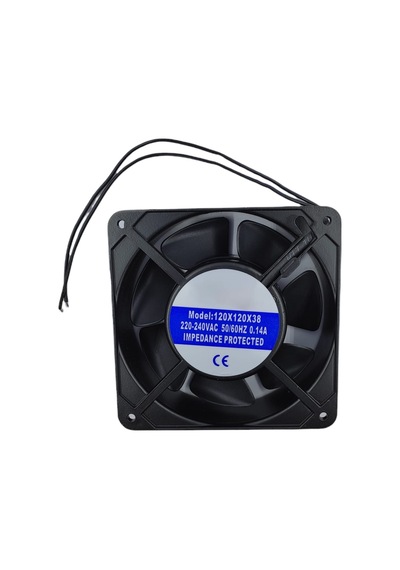 Taida 120X120X38 220 240 Vac 50/60Hz 0.14 A Kare Fan