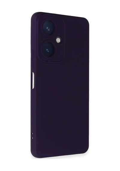 Vivo Y27 Uyumlu Kılıf Nano İçi Kadife Silikon - Mor