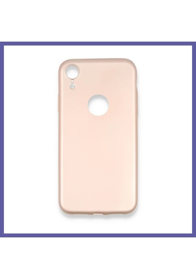 Bezos İphone Xr Kılıf First Silikon - Rose Gold Nıda