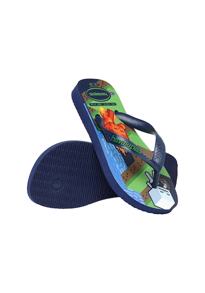 Crocs Havaıanas Kids Minecraft Çocuk Terlik 4145125 Lacivert