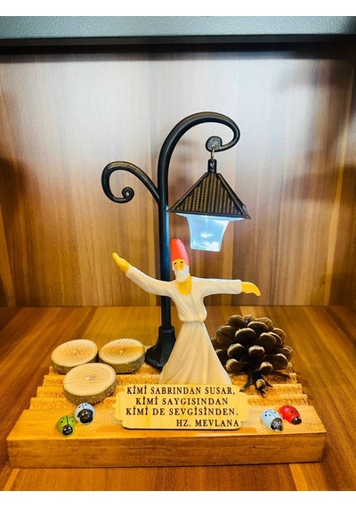 Mevlana Sözleri Resimli, Mevlana, Rumi, Dini Hediye Dekor Lamba