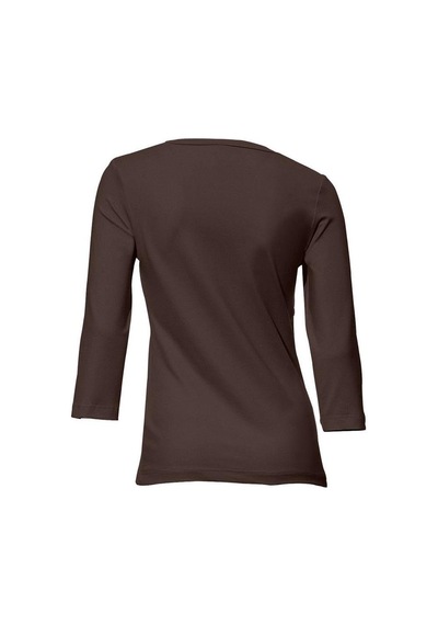 Bulalgiy Kadın Kahverengi Basic Tişört - Bga783284 Kahverengi