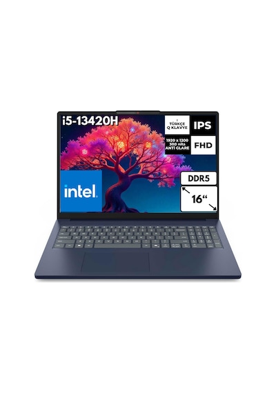 Lenovo IdeaPad Slim 3 15IRH10 16IRH10 83K2001RTRAT20 i5-13420H 40 GB 2 TB SSD 16" Free Dos Dizüstü Bilgisayar