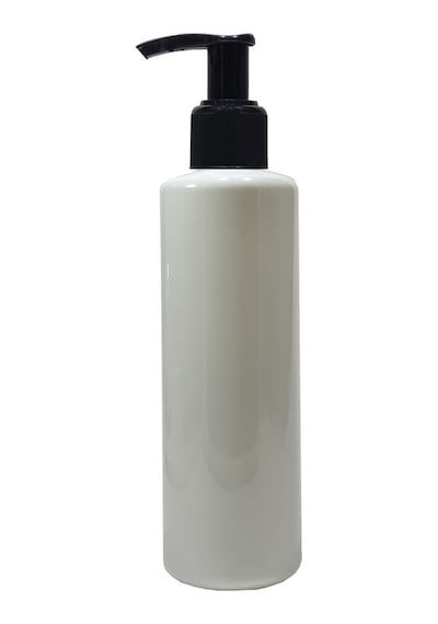 Paradise Sıvı Sabun Dezenfektan İçin ince Form Pompalı Boş Pet Şişe Beyaz 8 x 250 ML