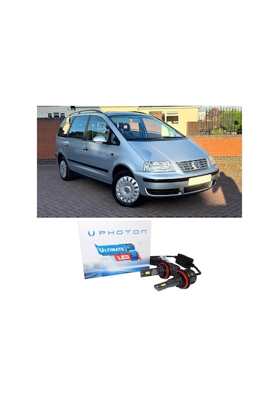 Vw Sharan Kısa Far Ampulü H7 Ultimate Yeni Seri Beyaz 2001-2010
