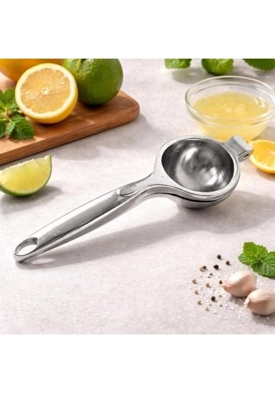 Paslanmaz Çelik Kaplama Limon Ve Narenciye Sıkacağı Çok Renkli
