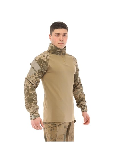 Grey Cat Single Sword Dirseklik Tasarımlı Polo Yaka Erkek Combat Tişört Kamp Giysisi Askeri Tarz Rahat Kesim Çok Renkli