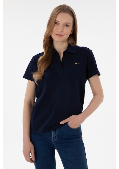 U.S. Polo Assn. Kadın Lacivert Basic Polo Yaka Tişört 50305700-VR033 U.S. Polo Assn. Kadın Lacivert Basic Polo Yaka Tişört 50305700-VR033