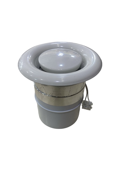 Aircol 100 MM Fanlı Motorlu Metal Anemostad