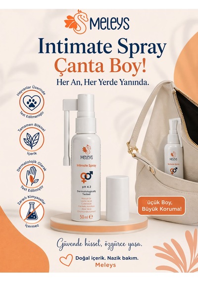 Meleys İntimate Genital Sprey 2 x 50 ML