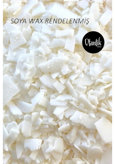 Soya Parafini Soya Wax 1Kg %100 Doğal Bitkisel Parafin Mum Yapımı (526441748)