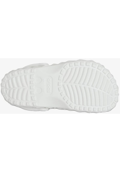 Crocs Classic Geometric Clog Unisex Beyaz Clog Terlik 209563-100 Beyaz