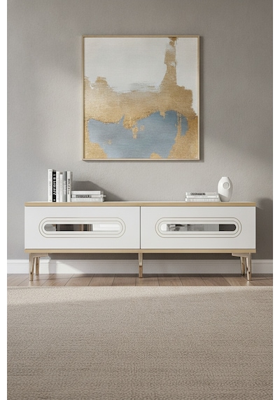 Tsa1220dbs Rany Tv Sehpası Safirmeşe-beyaz-silver 120cm Safirmeşe - Beyaz - Gümüş Tsa1220dbs Rany Tv Sehpası Safirmeşe-beyaz-silver 120cm Safirmeşe - Beyaz - Gümüş