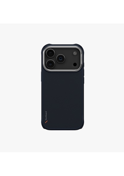 Apple Uyumlu iPhone 17 Pro Max Keva Karbon Kapak Armaid Fiber Magsafe Özellikli Premium Koruyucu Kılıf Lacivert