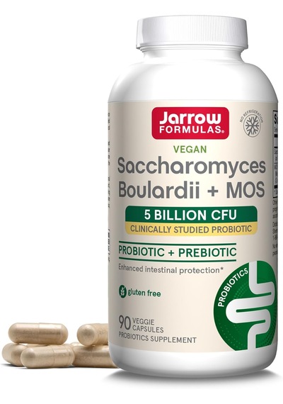 Jarrow Formulas, Vegan Saccharomyces Boulardii Probiyotik Mos