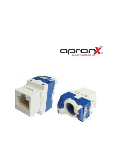 Apx-utp180 Cat6 180 Utp Keystone Jack Legrand Type 50 Adet