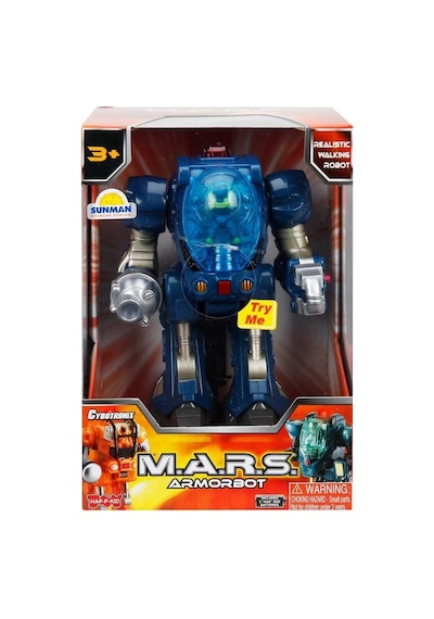 40497 M.a.r.s Sesli Ve Işıklı Zırhlı Robot