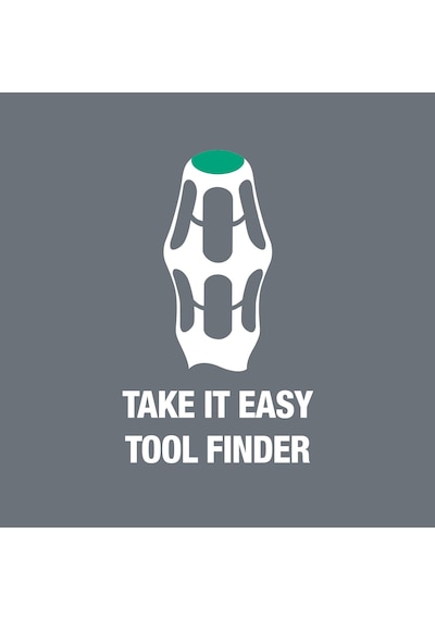 Wera 5347736002 335/350/355/4 Tornavida Seti Kraftform Plus Lazer
