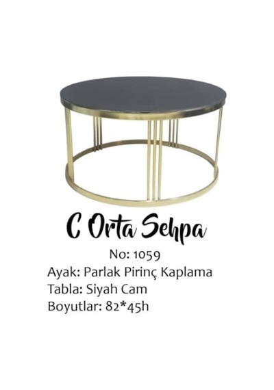 Brc C Orta Sehpa Model Düz Siyah Temper Cam Metal Transmisyon Çel Brc C Orta Sehpa Model Düz Siyah Temper Cam Metal Transmisyon Çel