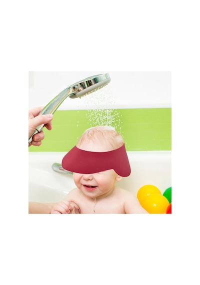 Babyjem Cırtlı Ayarlanabilir Banyo Siperi Kırmızı