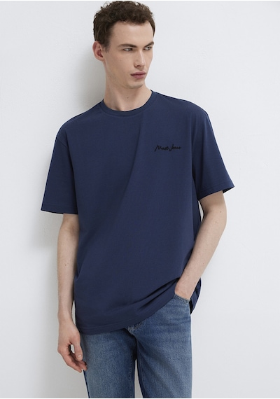 Mavi - Mavi Jeans Baskılı Lacivert Tişört 0612733-70497 Lacivert