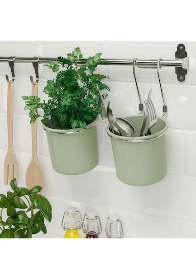 Ikea Hultarp Mutfak Ve Banyo Askısı 60 X 1,6 Cm Krom
