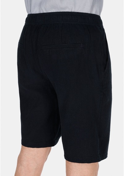 Colin's Colins Regular Fit Orta Bel Düz Erkek Siyah Şort Cl1074435 Q1.v1 Blk Siyah