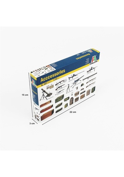 Italeri 0407s 1/35 Ölçek, Silahlar Ve Mühimmatlar, Plastik Model Kiti-52331