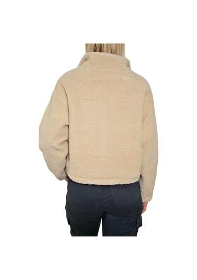 Only Kadın Bej Teddy Ceket - 15294363 001