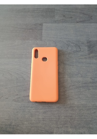 Samsung Galaxy Uyumlu A 30 / A20 Turuncu Silikon Kılıf Modeli