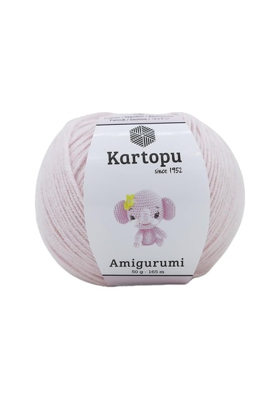 Tr Kartopu Amigurumi Oyuncak Punch Panç Örgü İpi K699 Toz Pembe Genel