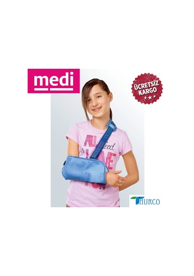 Medi Armschlinge Kidz Çocuklar için Omuz İmmobilizasyon Desteği