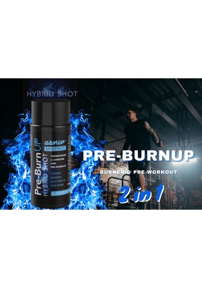 Gainup Pre-burnup Hybrid Shot Mix Fruit 20 x 50 ML
